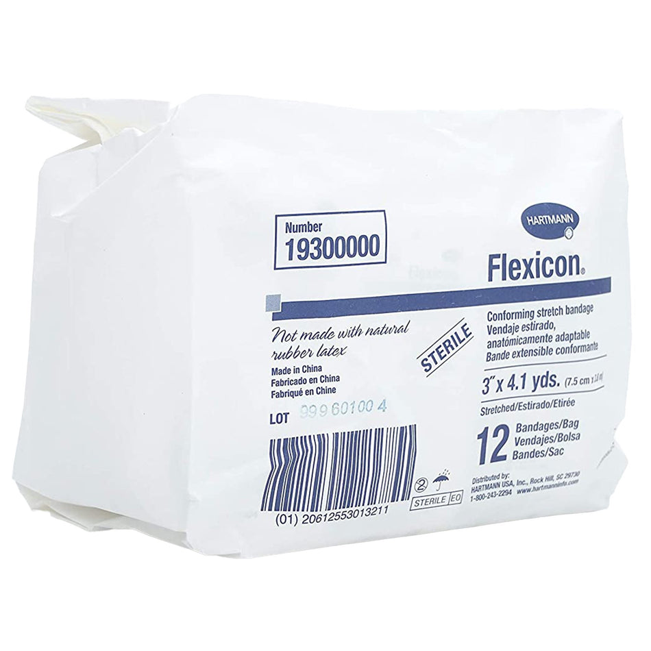 Flexicon� Sterile Conforming Bandage, 3 Inch x 4-1/10 Yard, 1-Ply-Conforming Bandage Flexicon� 3 Inch X 4-1/10 Yard 1-Ply Sterile 1 per Pack