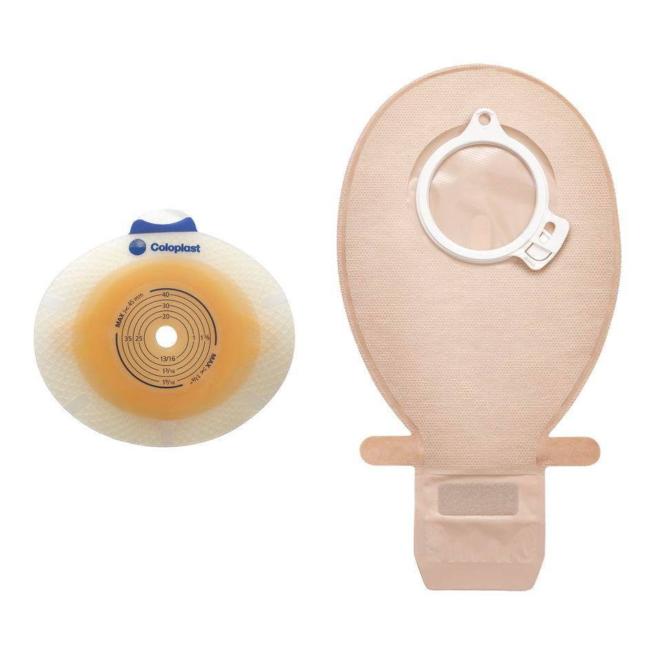 SenSura� Click Two-Piece Closed End Opaque, 7 Inch Length-"Ostomy Pouch SenSura� Click Two-Piece System 7 Inch Length, Midi Without Barrier Closed End"