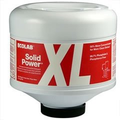 Solid Power� XL with GlassGuard� Dish Detergent-Dish Detergent Solid Power� XL with GlassGuard� 9 lbs. Bottle Capsule Unscented