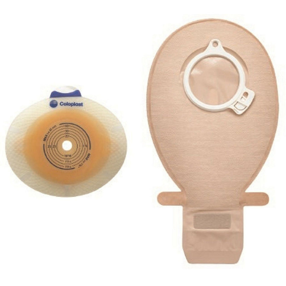 SenSura� Click Two-Piece Closed End Opaque, 8� Inch Length,-"Ostomy Pouch SenSura� Click Two-Piece System 8-1/2 Inch Length, Maxi Without Barrier Closed End"