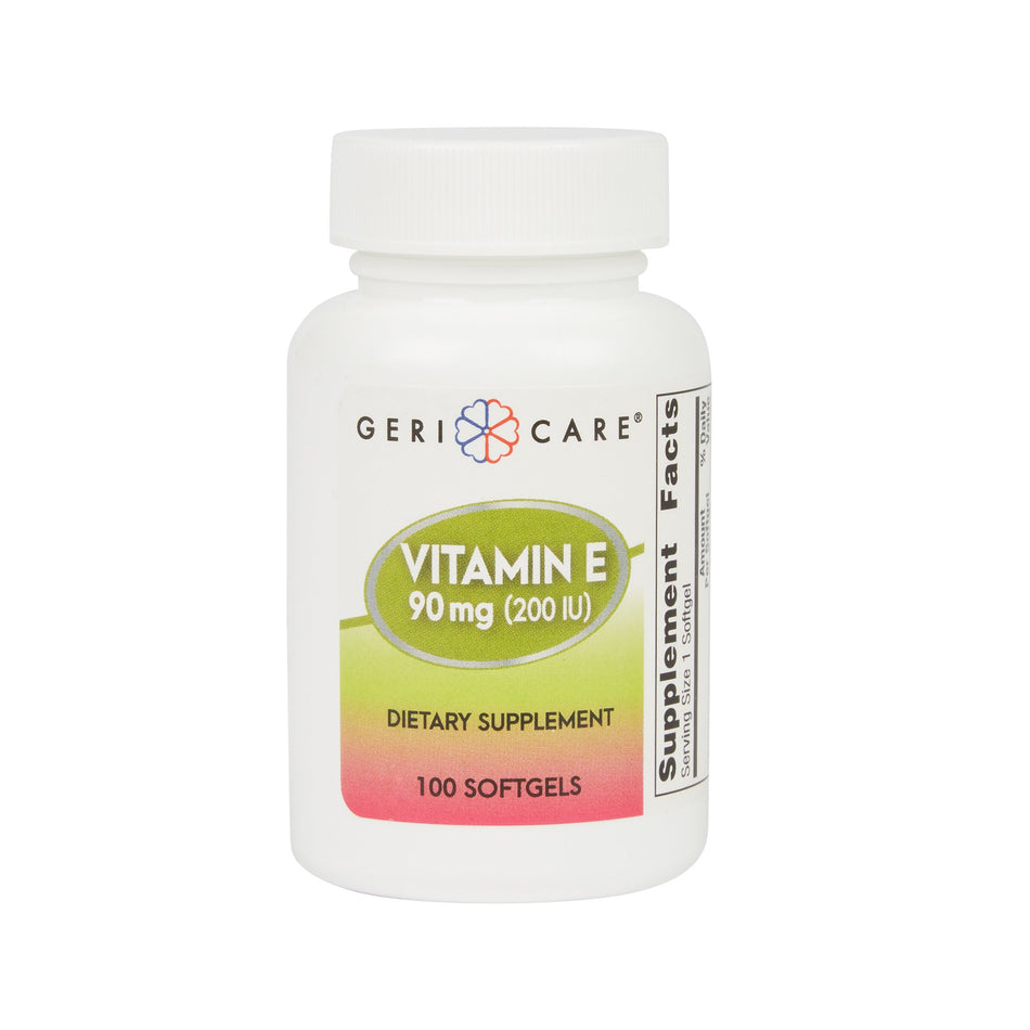 Geri-Care� Vitamin E Supplement-Vitamin Supplement Geri-Care� Vitamin E 200 IU Strength Softgel 100 per Bottle