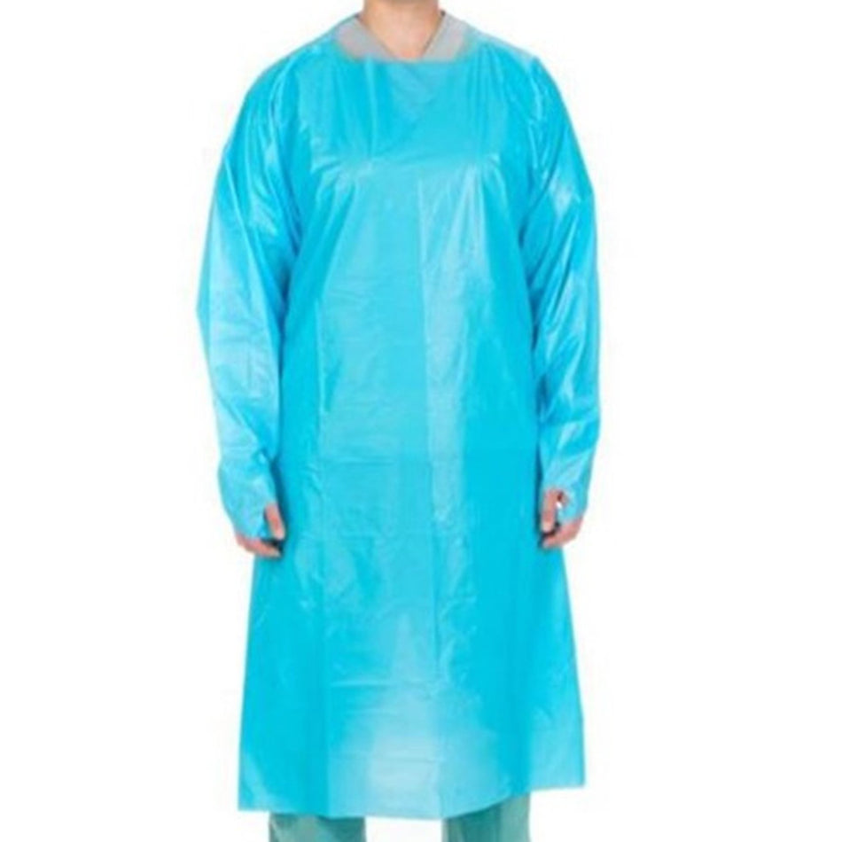 Cardinal Health� Over-the-Head Protective Procedure Gown, X-Large-Protective Procedure Gown X-Large Blue NonSterile Not Rated Disposable