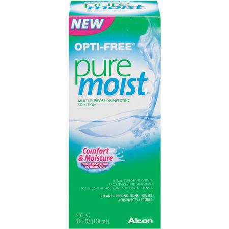 Opti-Free� Puremoist Multi-Purpose Disinfecting Solution-Contact Lens Solution Opti-Free� Pure Moist� 4 oz. Solution