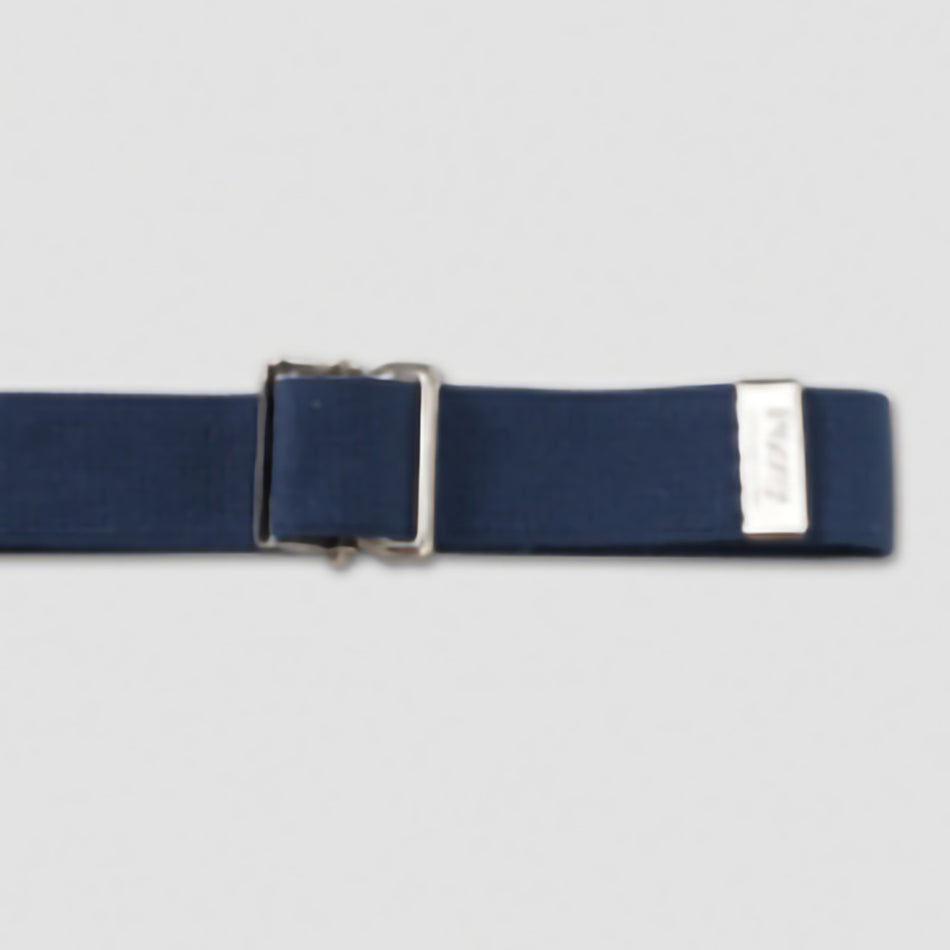 Posey� Dark Blue Gait Belt with Nickel Buckle, 54-Inch Length-Gait Belt Posey� 54 Inch Length Navy Cotton