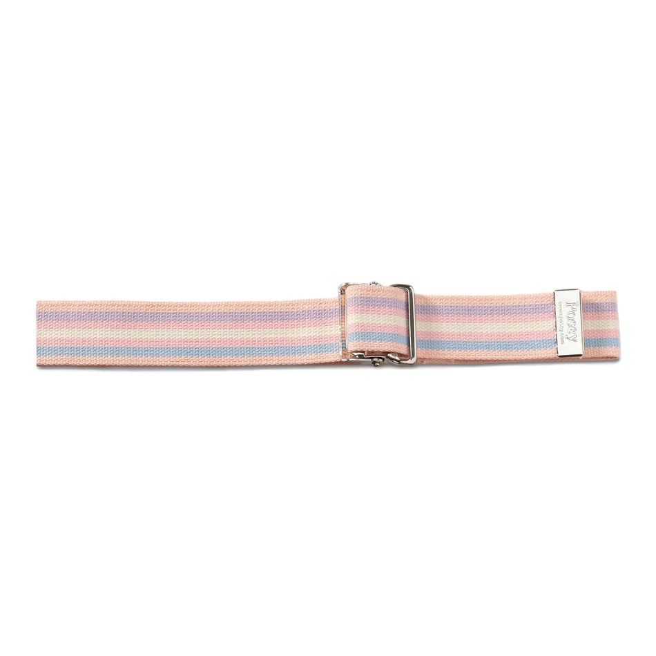 Posey� Gait Belt, Nickel Buckle, Pastel Striped, 54-Inch Length-Gait Belt Posey� 54 Inch Length Pastel Cotton