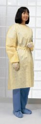 Cardinal Health� Isolation Gown-Protective Procedure Gown X-Large Yellow NonSterile Not Rated Disposable