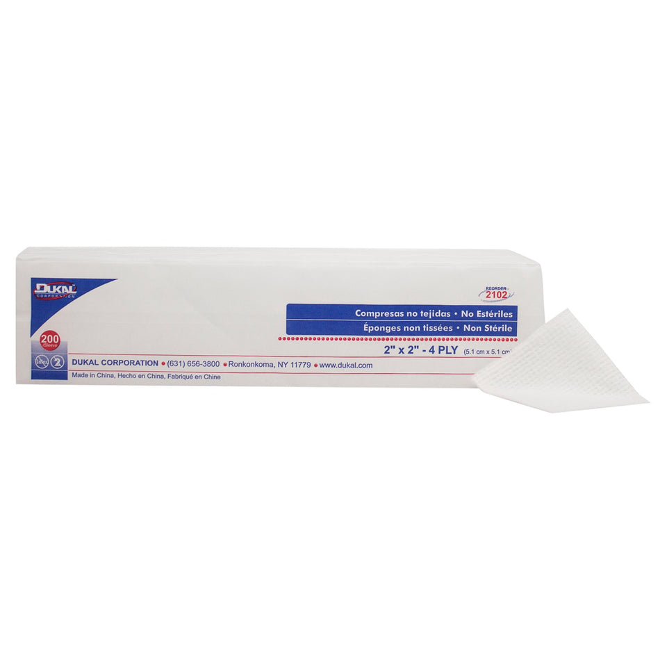 Clinisorb Nonwoven Sponge, 2 x 2 Inch, 4-ply-Nonwoven Sponge Clinisorb 2 X 2 Inch 4-Ply NonSterile 200 per Pack