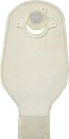 Sur-Fit Natura® Two-Piece Drainable Transparent Ostomy Pouch, 12 Inch Length, 2¾ Inch Flange