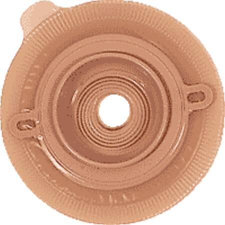 Assura� Colostomy Barrier With 1� Inch Stoma Opening-"Ostomy Barrier Assura� Precut, Standard Wear Pectin Based Adhesive 50 mm Flange Red Code System Synthetic Resin 1-1/4 Inch Opening"