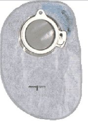 Assura� Two-Piece Closed End Transparent Colostomy Pouch, 8� Inch Length-"Colostomy Pouch Assura� Two-Piece System 8-1/2 Inch Length, Maxi Closed End"