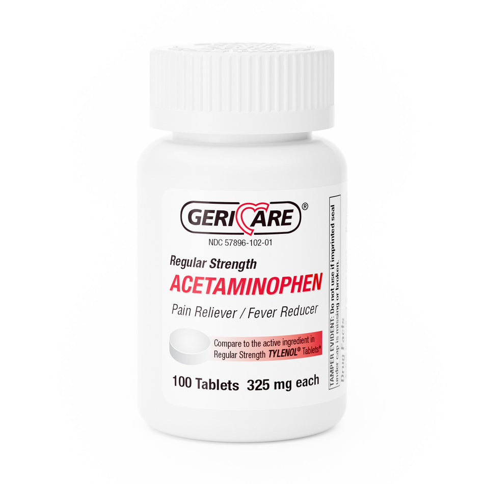 Geri-Care� Acetaminophen Pain Relief-Pain Relief Geri-Care� 325 mg Strength Acetaminophen Tablet 100 per Bottle