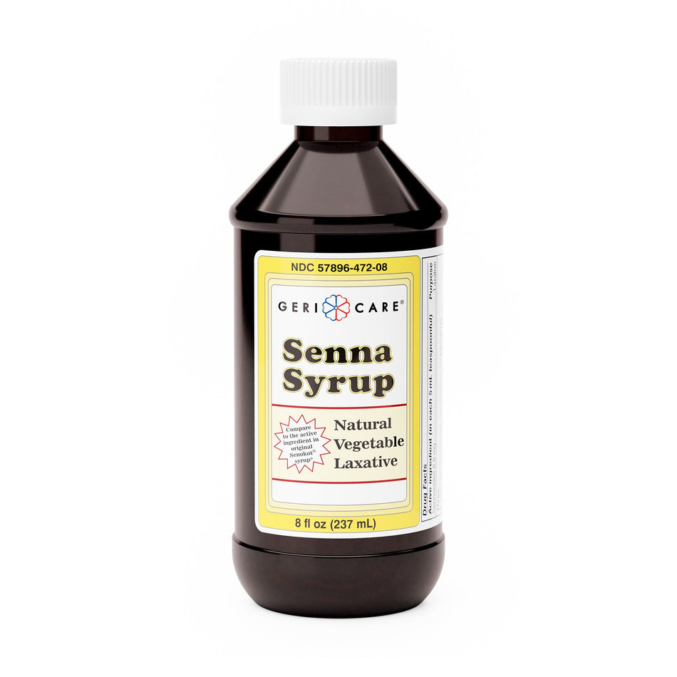 Geri-Care� Senna Leaf Extract Laxative-Laxative Geri-Care� Syrup 8 oz. Senna Leaf Extract