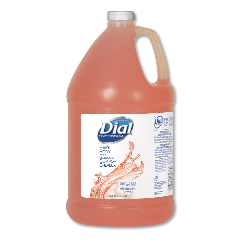 Dial� Professional Hair and Body Wash, 1 gal. Jug-Shampoo and Body Wash Dial� Professional 1 gal. Jug Peach Scent