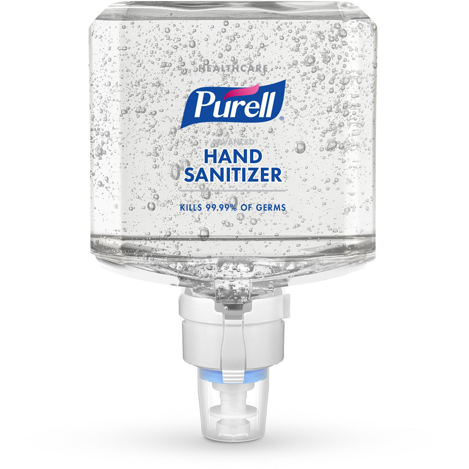 Hand Sanitizer Purell® Healthcare Advanced 1,200 mL Ethyl Alcohol Gel Dispenser Refill Bottle