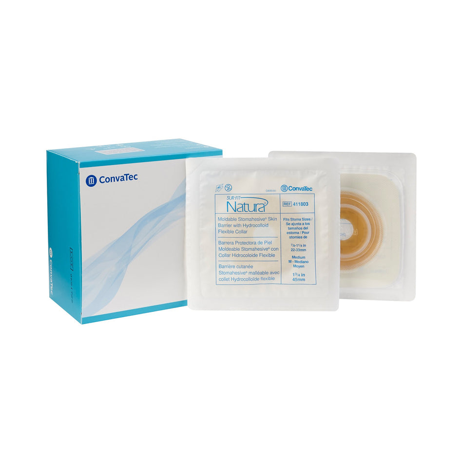 Sur-Fit Natura® Stomahesive® Ostomy Barrier With 7/8-1¼ Inch Stoma Opening