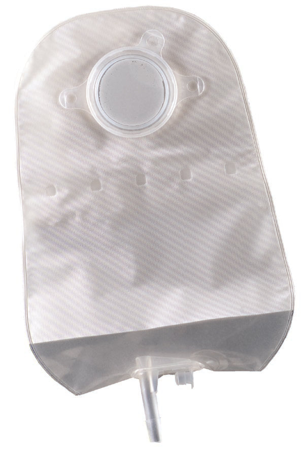 Sur-Fit Natura® Two-Piece Drainable Transparent Urostomy Pouch, 10 Inch Length, 1¾ Inch Flange