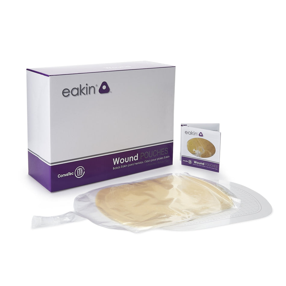 Eakin® Fistula and Wound Drainage Pouch, 6-3/10 x 9-7/10 Inch