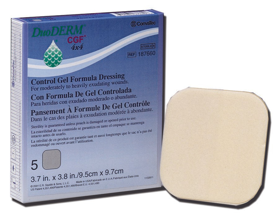 DuoDerm® CGF® Hydrocolloid Dressing, 6 x 8 Inch