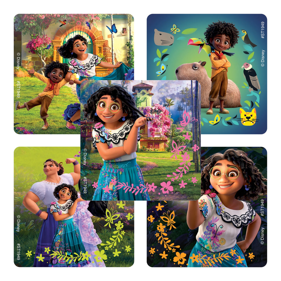 SmileMakers® 100 per Box Disney Encanto Sticker 2-1/2 Inch