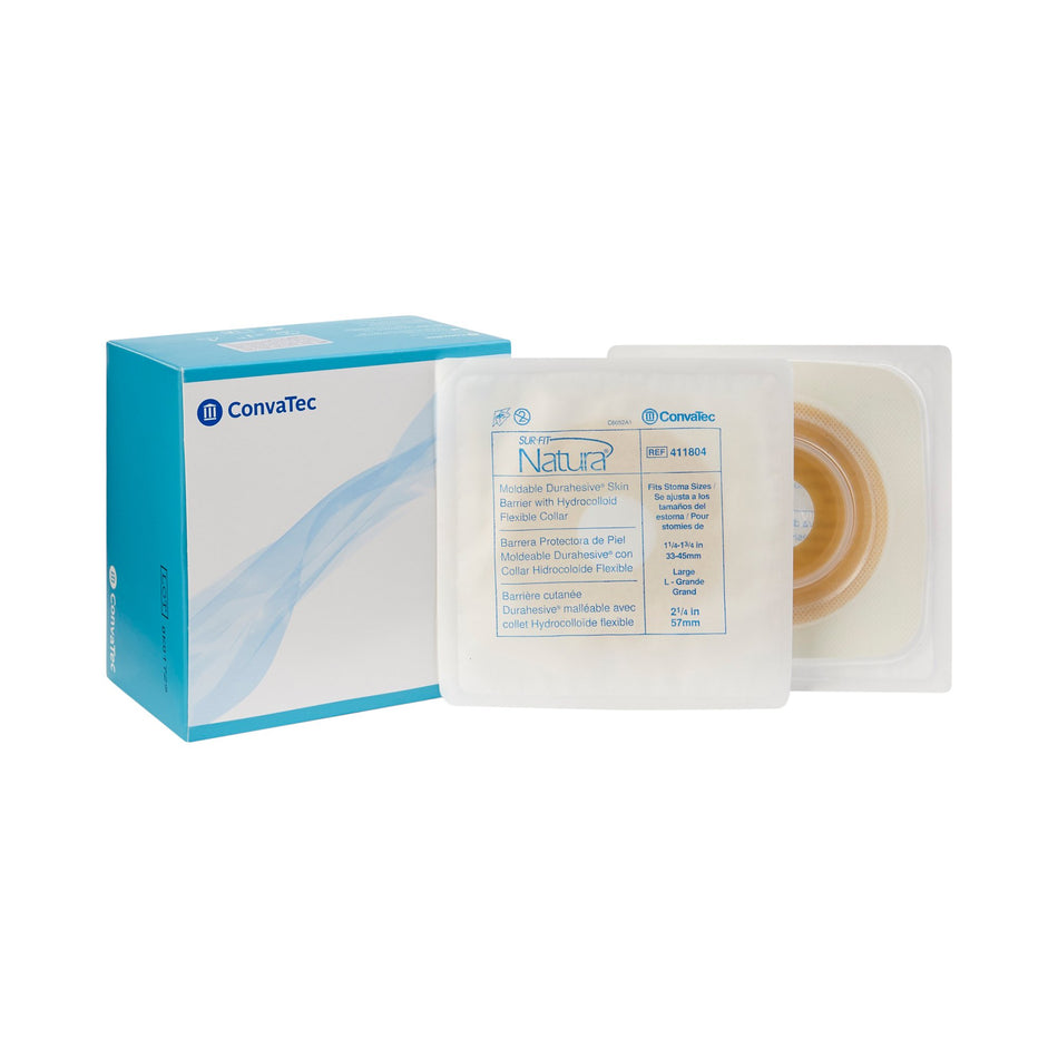 Sur-Fit Natura® Durahesive® Ostomy Barrier With 1¼-1¾ Inch Stoma Opening