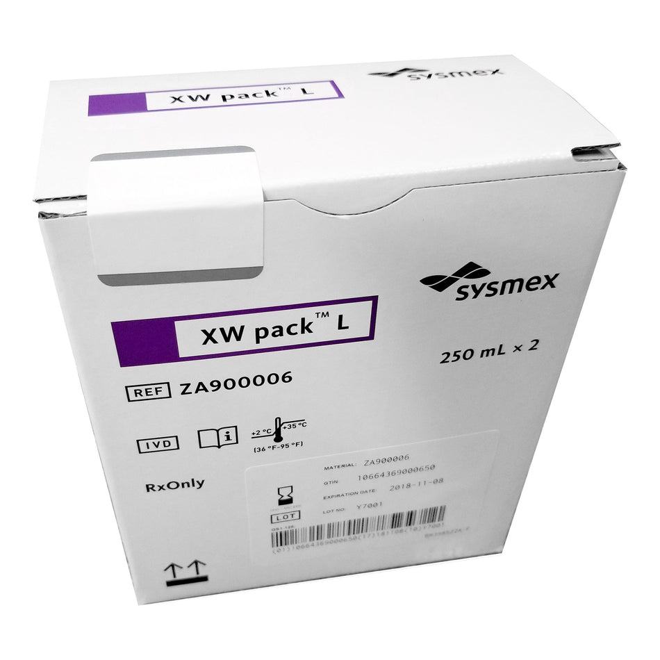 XW Pack L Reagent for use with Sysmex XW-100™ Automated Hematology Analyzer, Lyse test