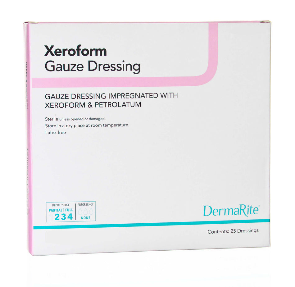 Xeroform Petrolatum Impregnated Dressing Xeroform™ Square 2 X 2 Inch Sterile