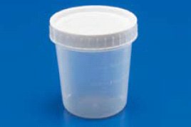 Specimen Container Precision™ OR Packaged 2-1/2 X 3 Inch 120 mL (4 oz.) Screw Cap Unprinted OR Sterile